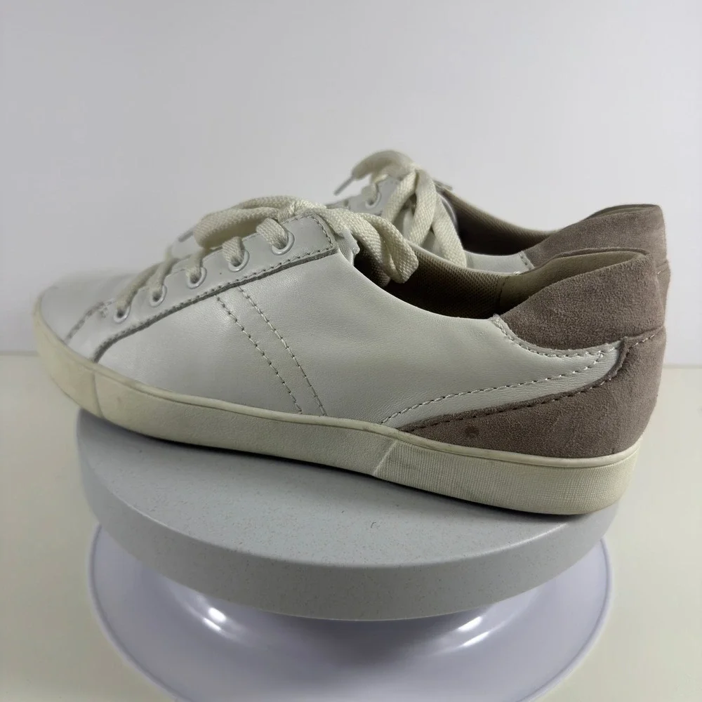 Naturalizer Womens Sneakers White Leather Lace Up‎ Comfort Casual Shoes 10